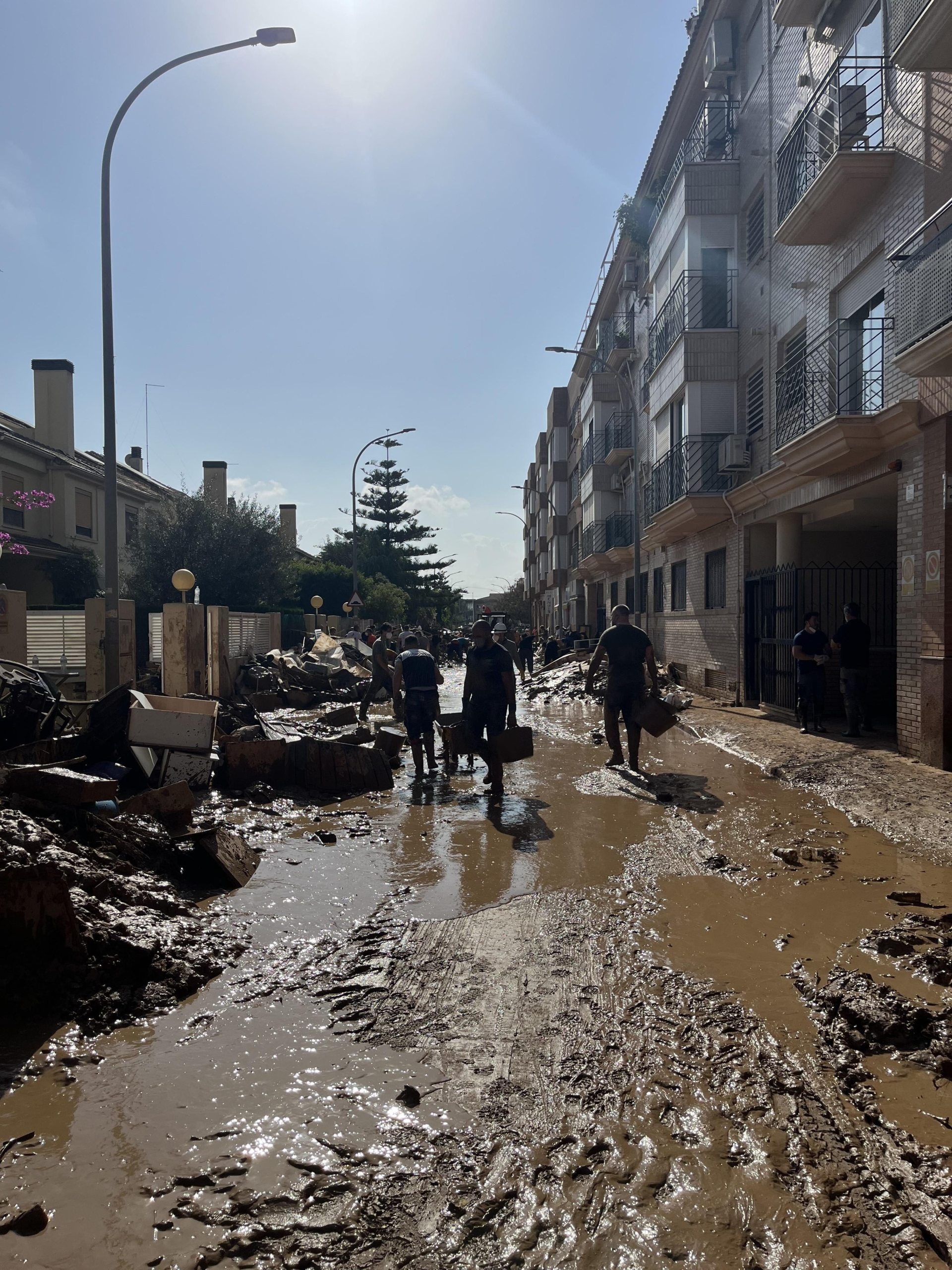 Reportaje sobre la situación en Paiporta