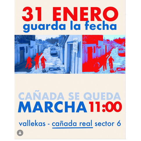 31 de enero: Cañada se Queda