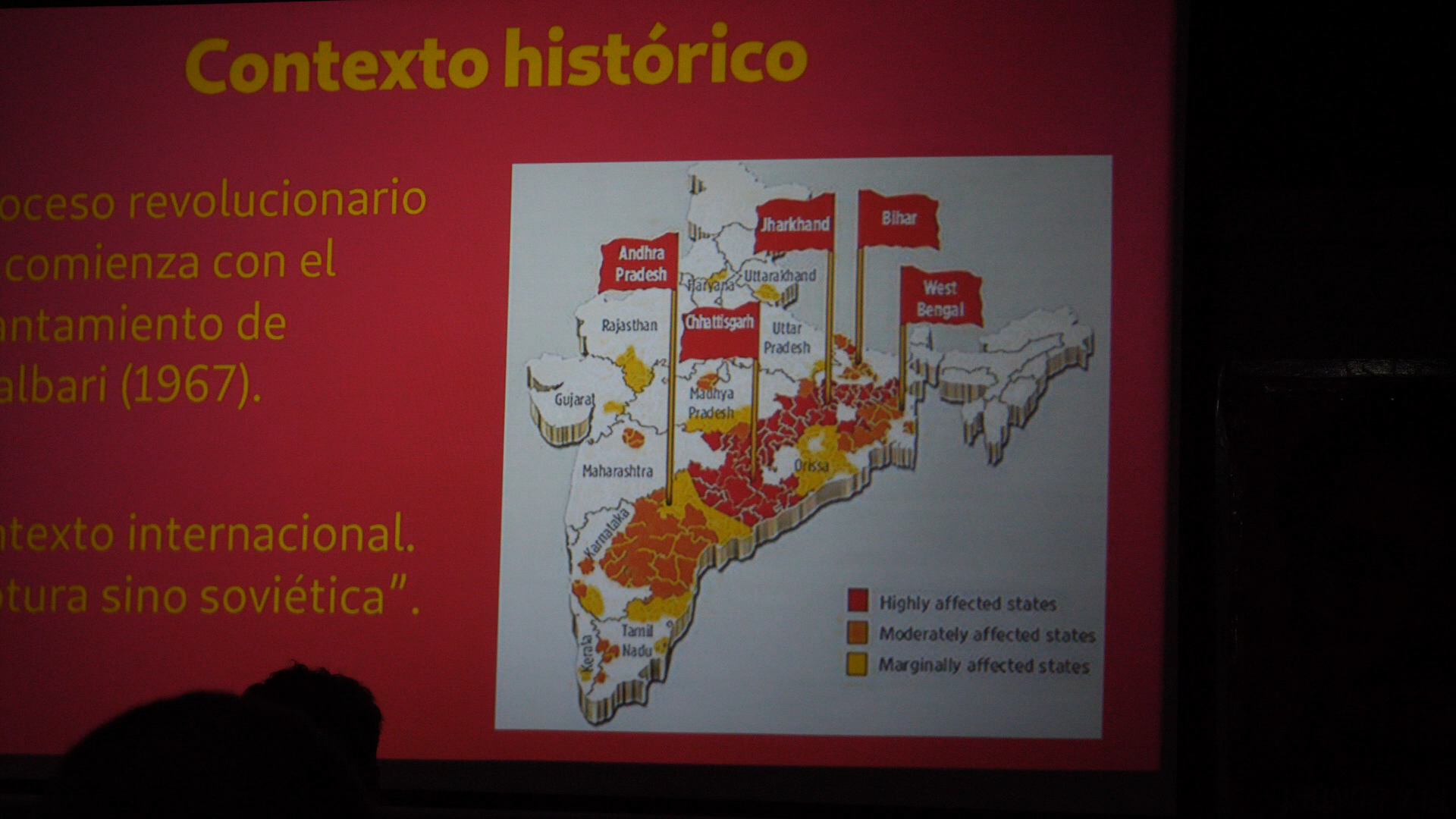 El CRM realiza charla sobre la Guerra Popular en la India en Vallekas