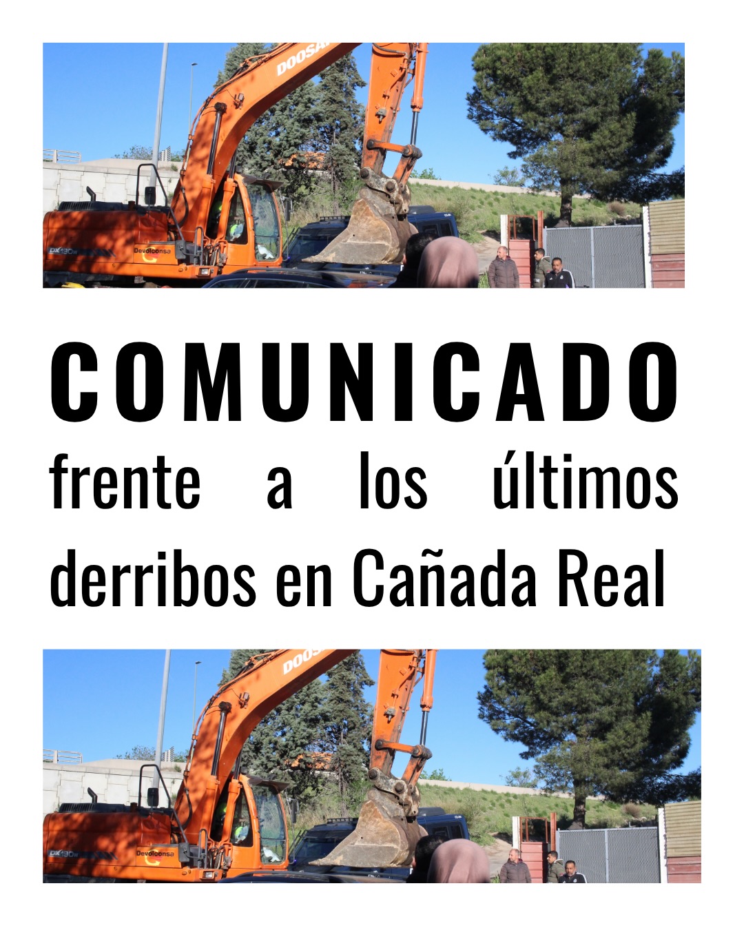 Más derribos en la Cañada Real