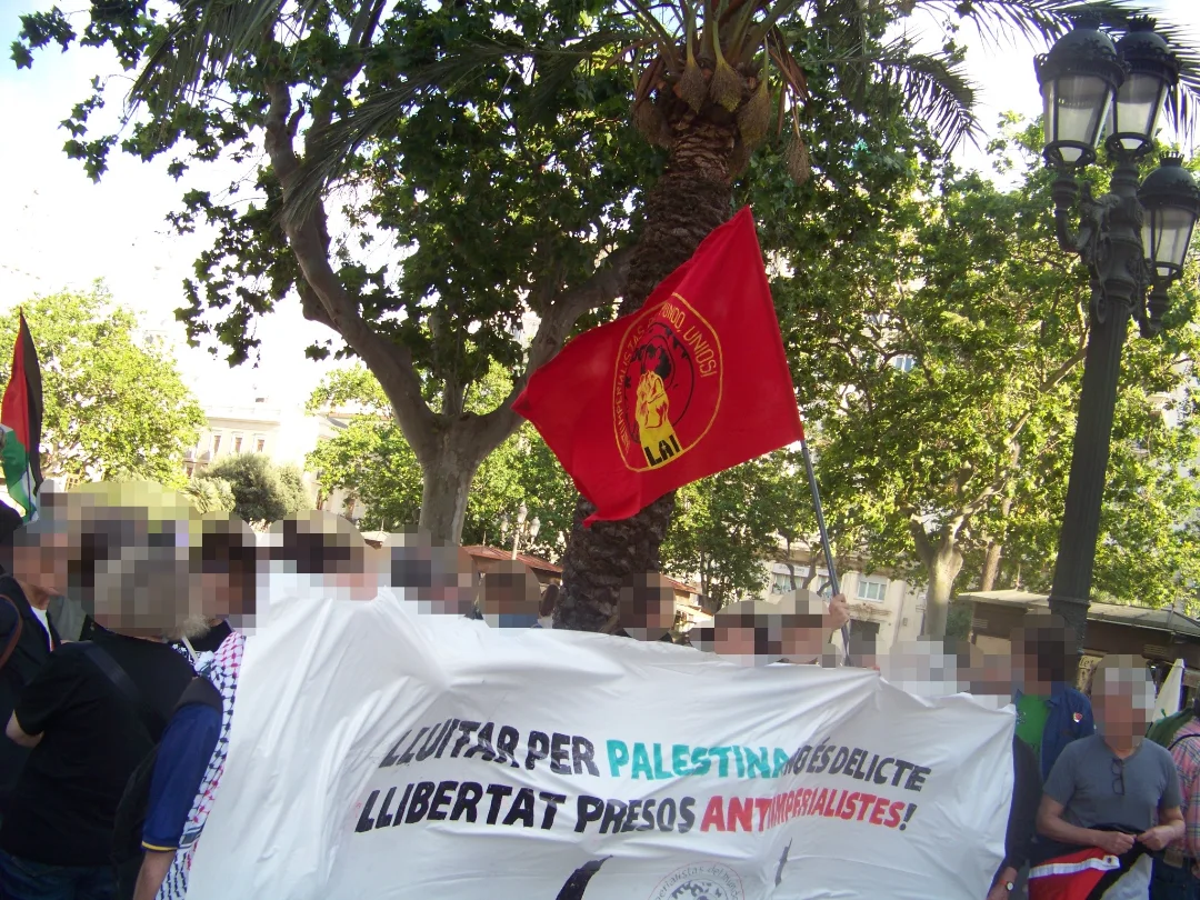 Movilización en València por el secuestro de la Flotilla