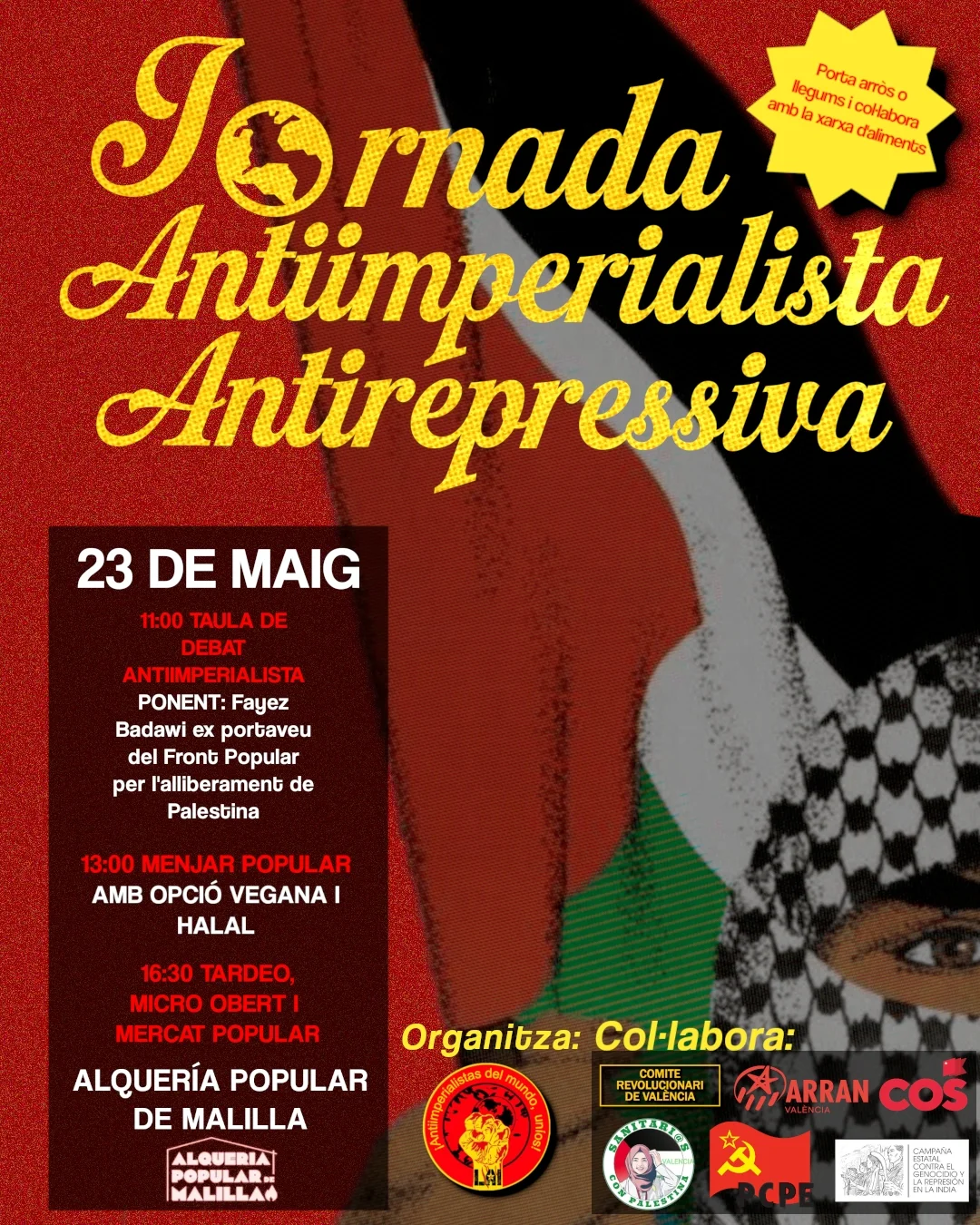 Liga Antiimperialista (LAI) organiza jornadas antiimperialistas en València