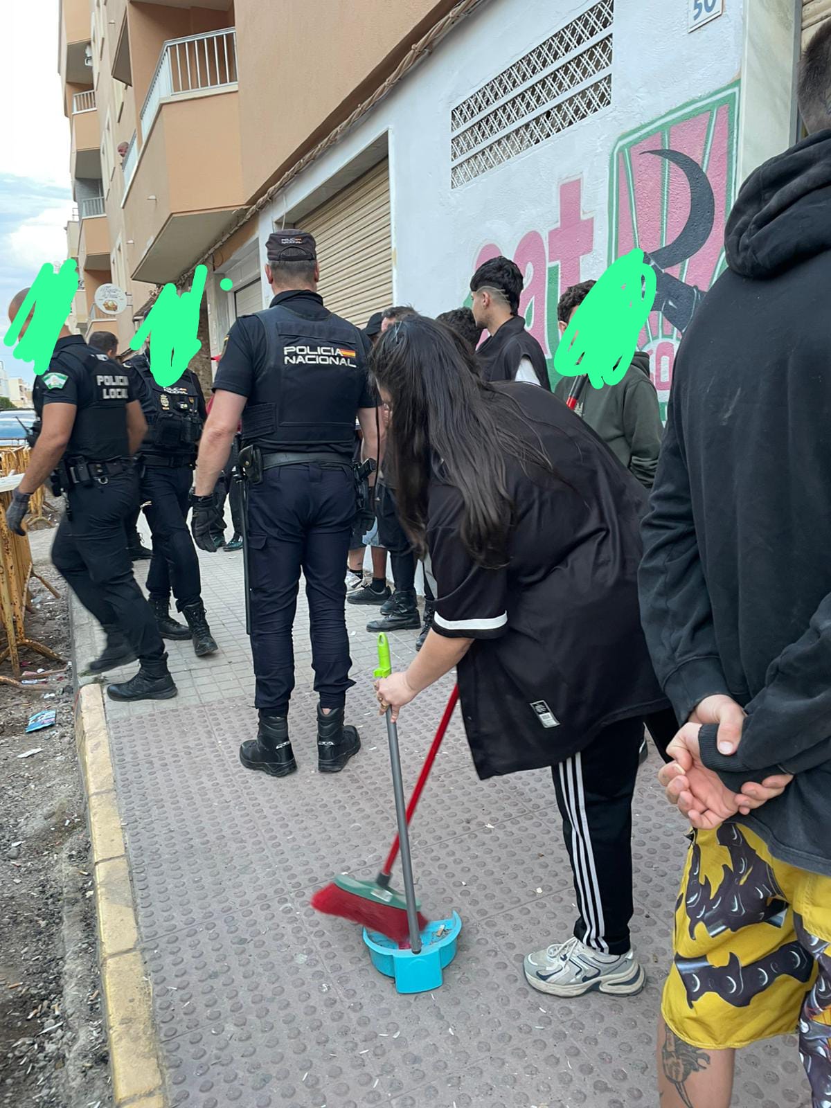 Policía Nacional reprime evento de hip-hop en El Ejido (Almería)