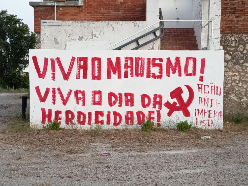[Portugal] Discurso y acciones de Acción Antiimperialista por el Día de la Heroicidad