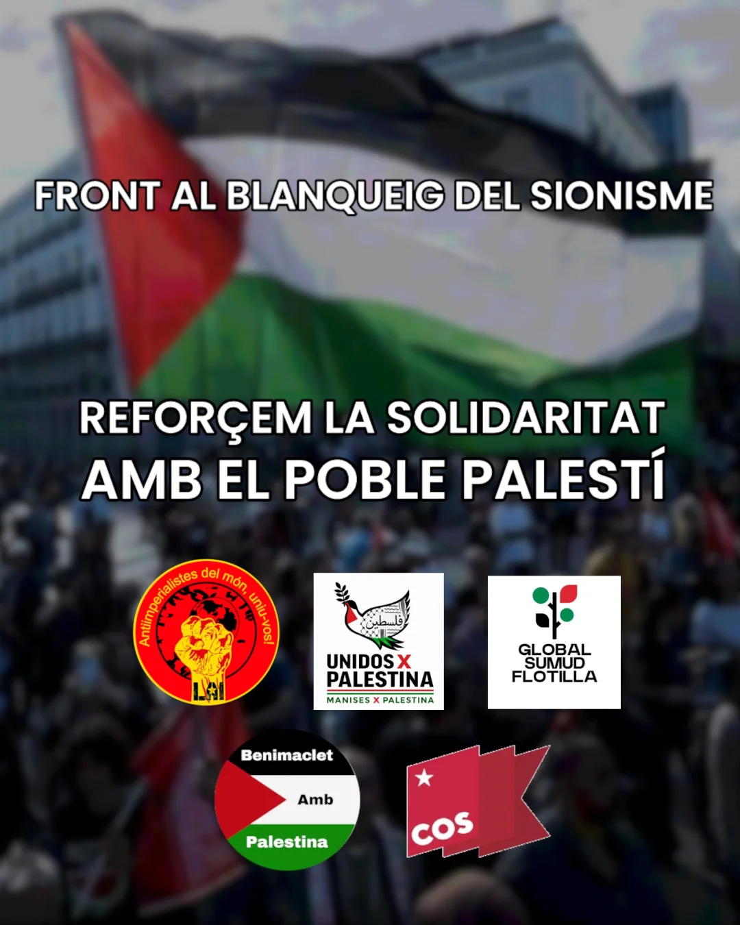 Prohibida concentración propalestina en València