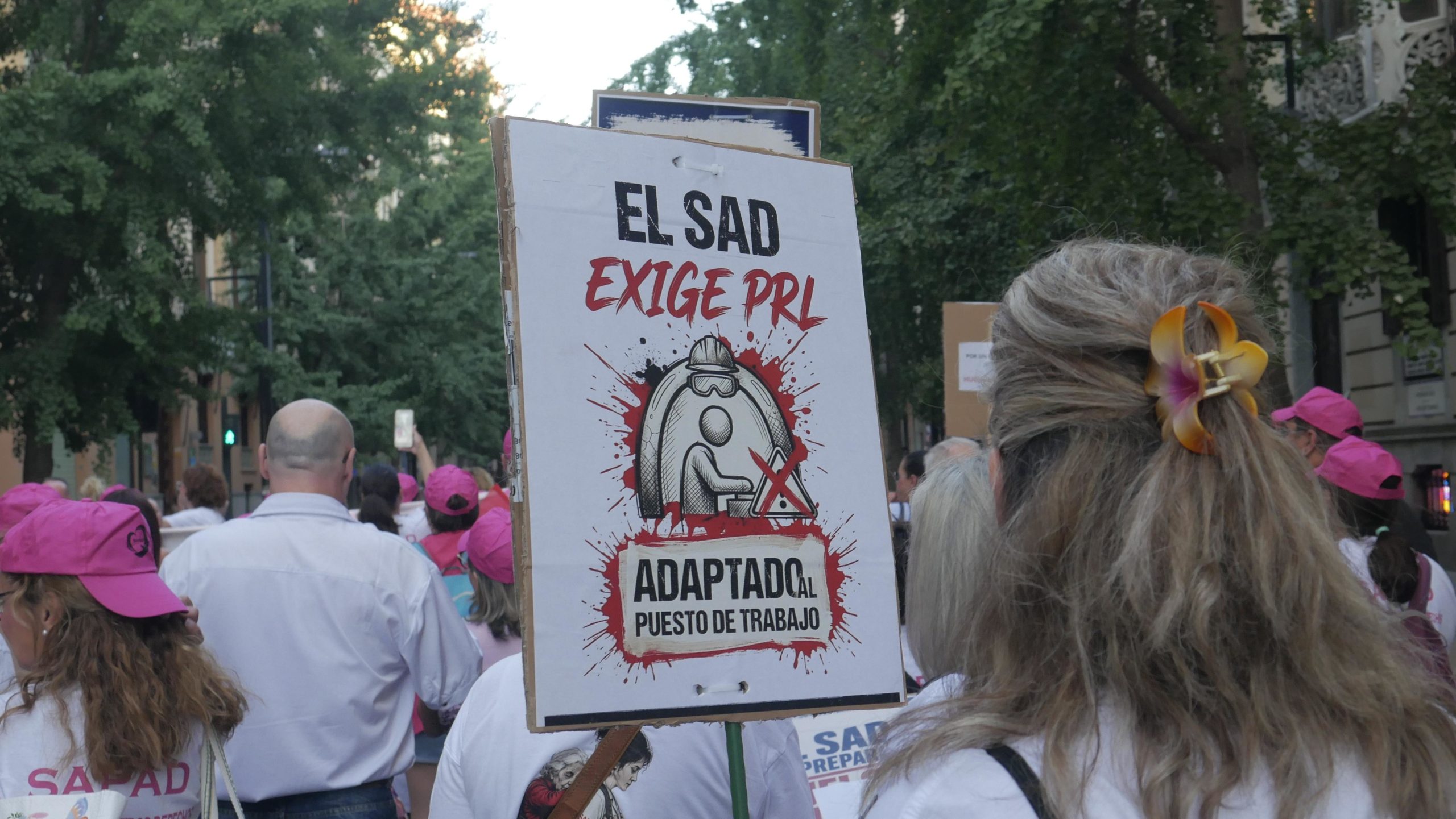 Granada: movilización de las trabajadoras del SAD (galería de imágenes)