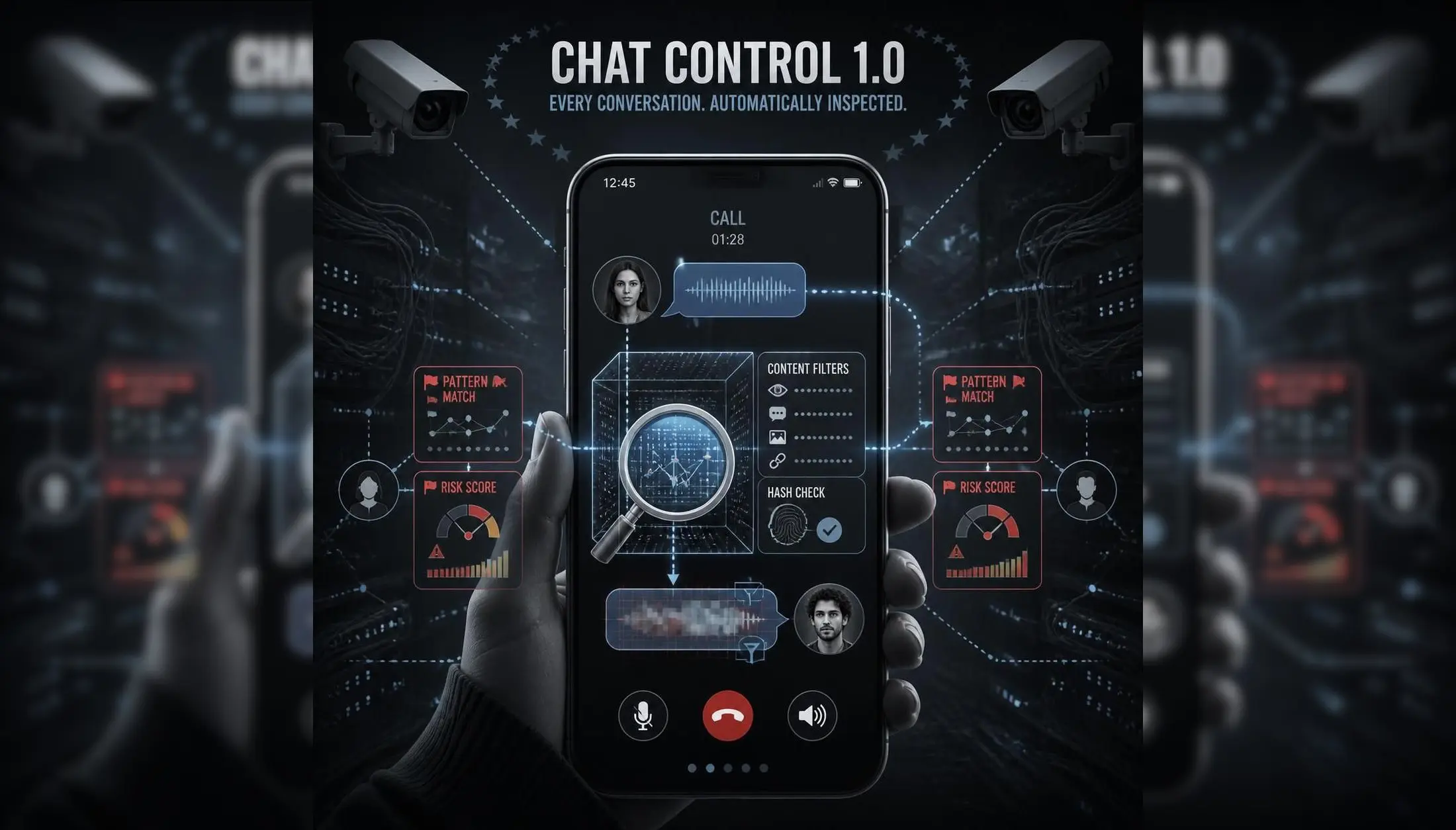 La vigilancia masiva de la UE con «Chat Control 1.0»