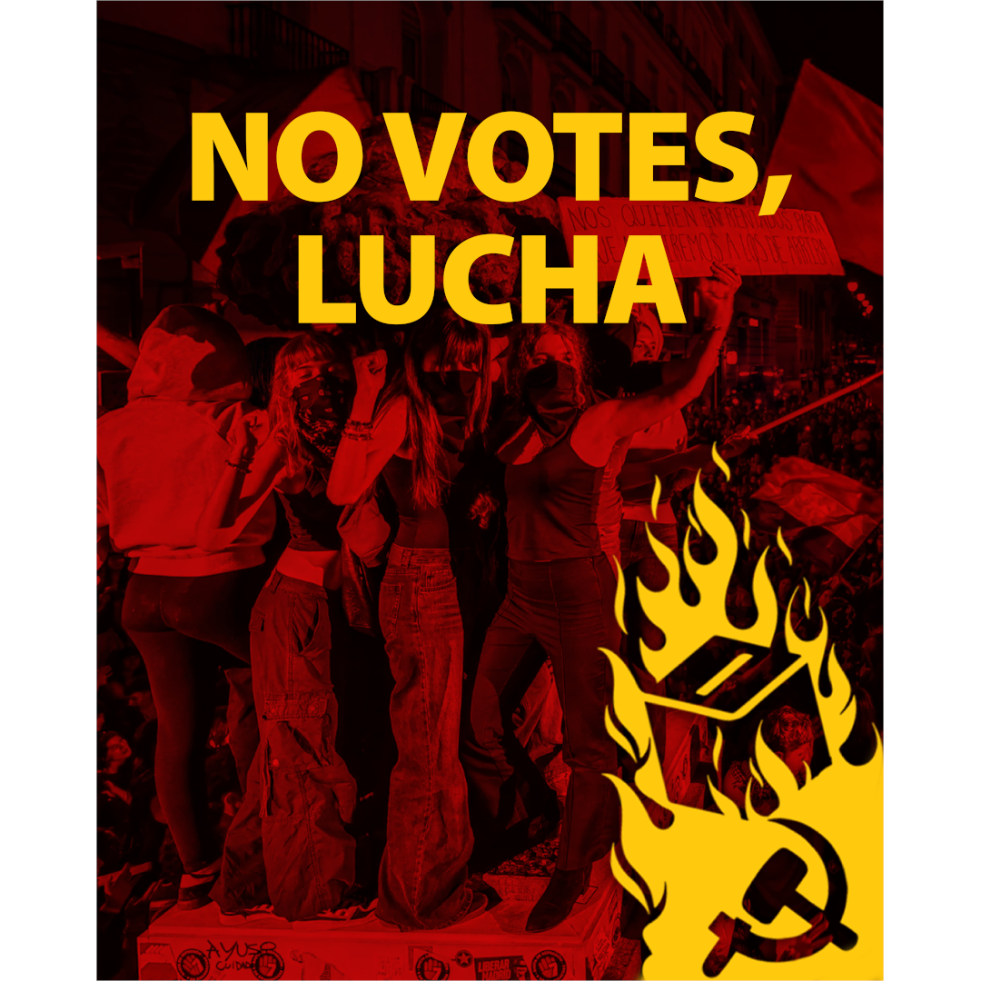 Comités Revolucionarios llaman al boicot electoral: «¡No votes, lucha!»